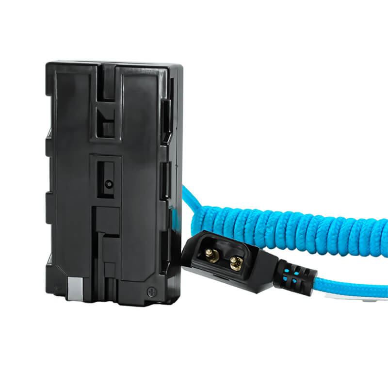 Kondor Blue D-Tap to Sony L-Series NPF Dummy Battery Cable